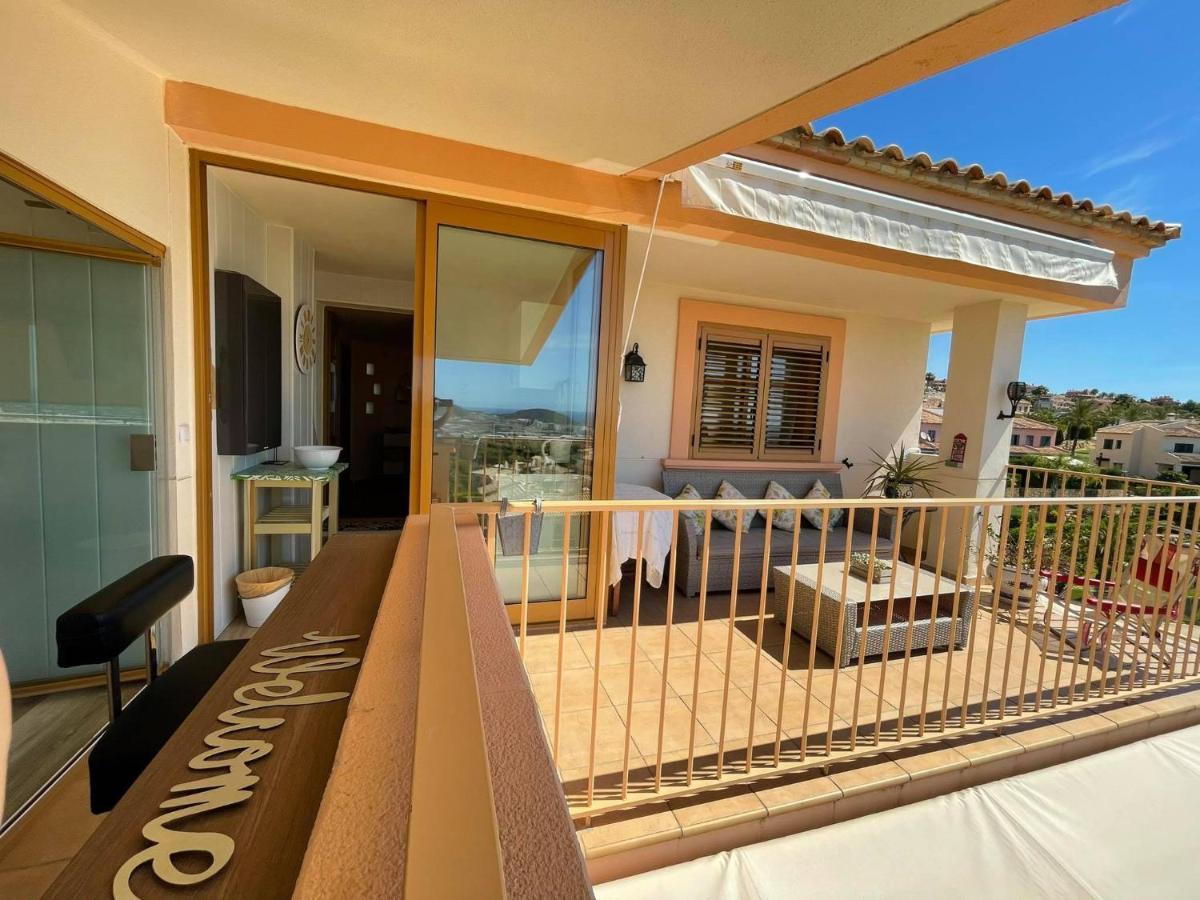 2 Bed Penthouse Apartment - Sea Views - Sleeps 4 Finestrat Exterior photo