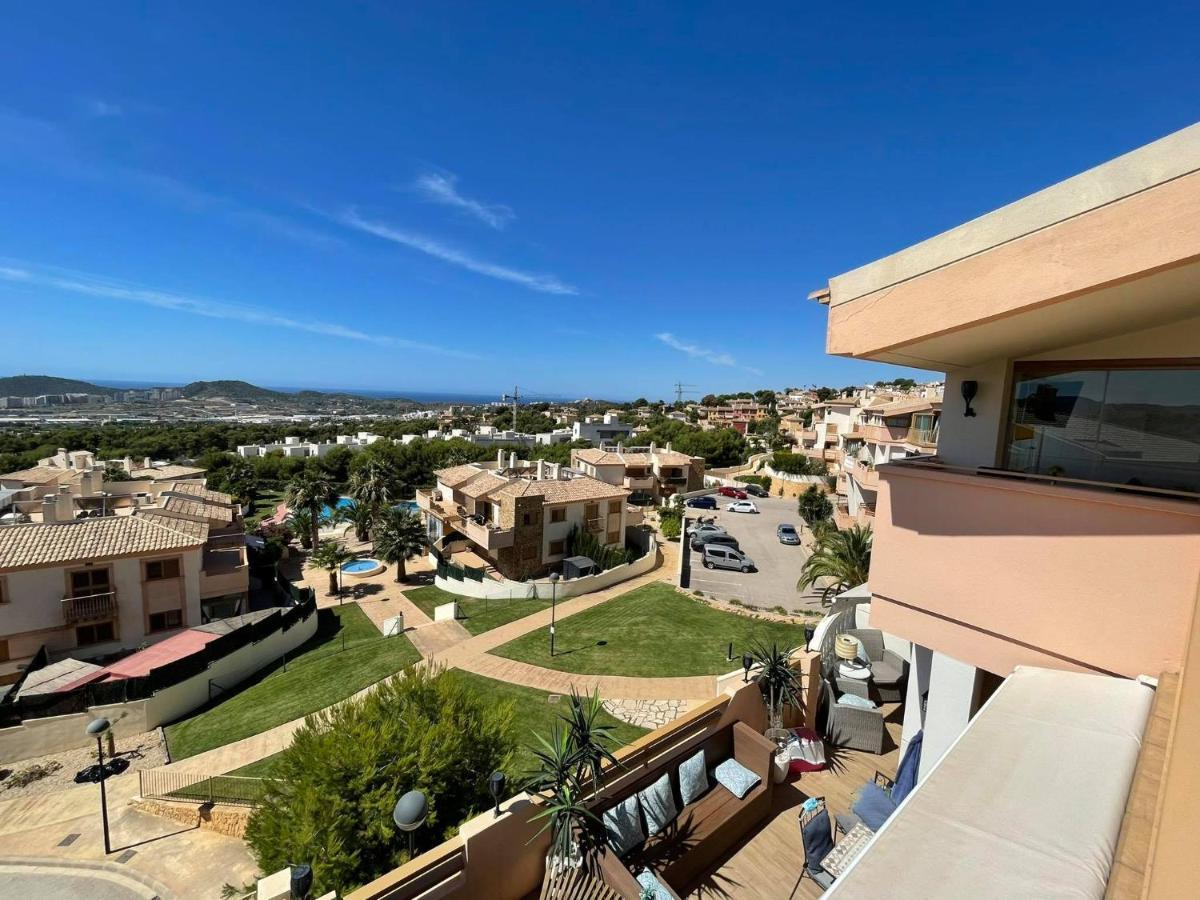 2 Bed Penthouse Apartment - Sea Views - Sleeps 4 Finestrat Exterior photo